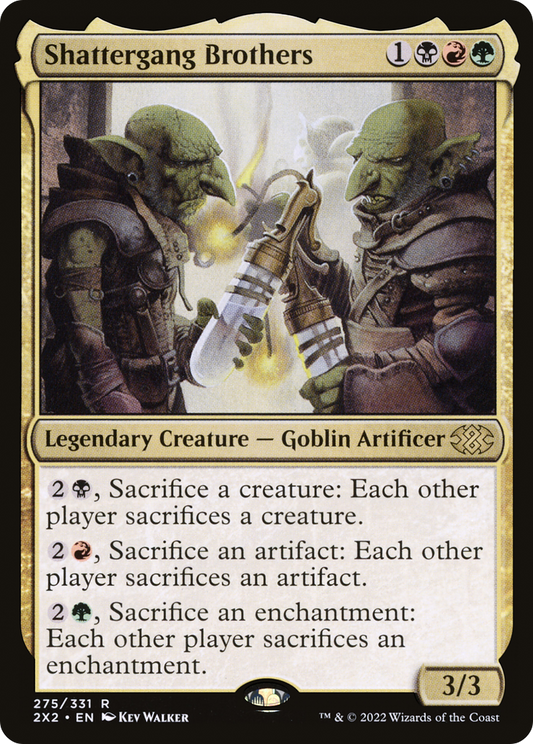 Shattergang Brothers (2X2-275) - Double Masters 2022 Foil