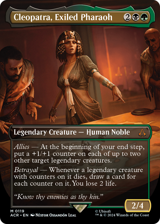 Cleopatra, Exiled Pharaoh (ACR-119) - Assassin's Creed (Borderless)