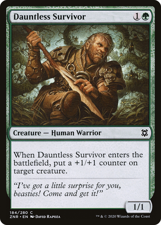 Dauntless Survivor (ZNR-184) - Zendikar Rising