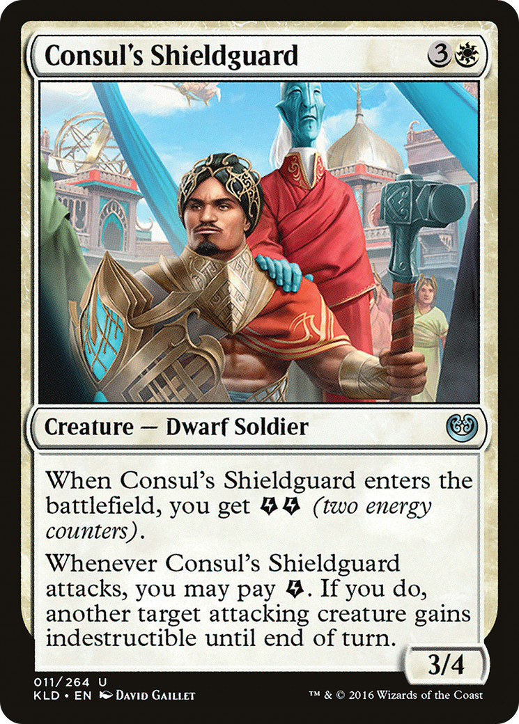 Consul's Shieldguard (KLD-011) - Kaladesh Foil