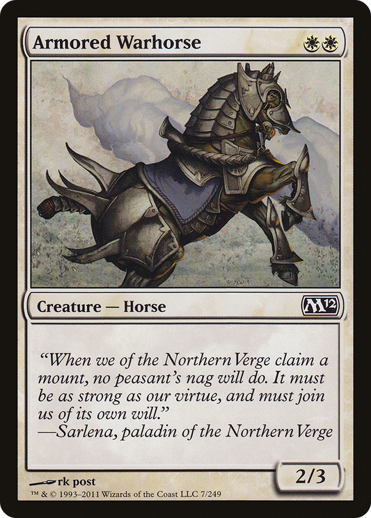 Armored Warhorse (M12-007) - Magic 2012
