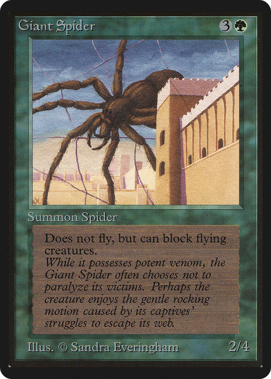 Giant Spider (LEB-199) - Limited Edition Beta