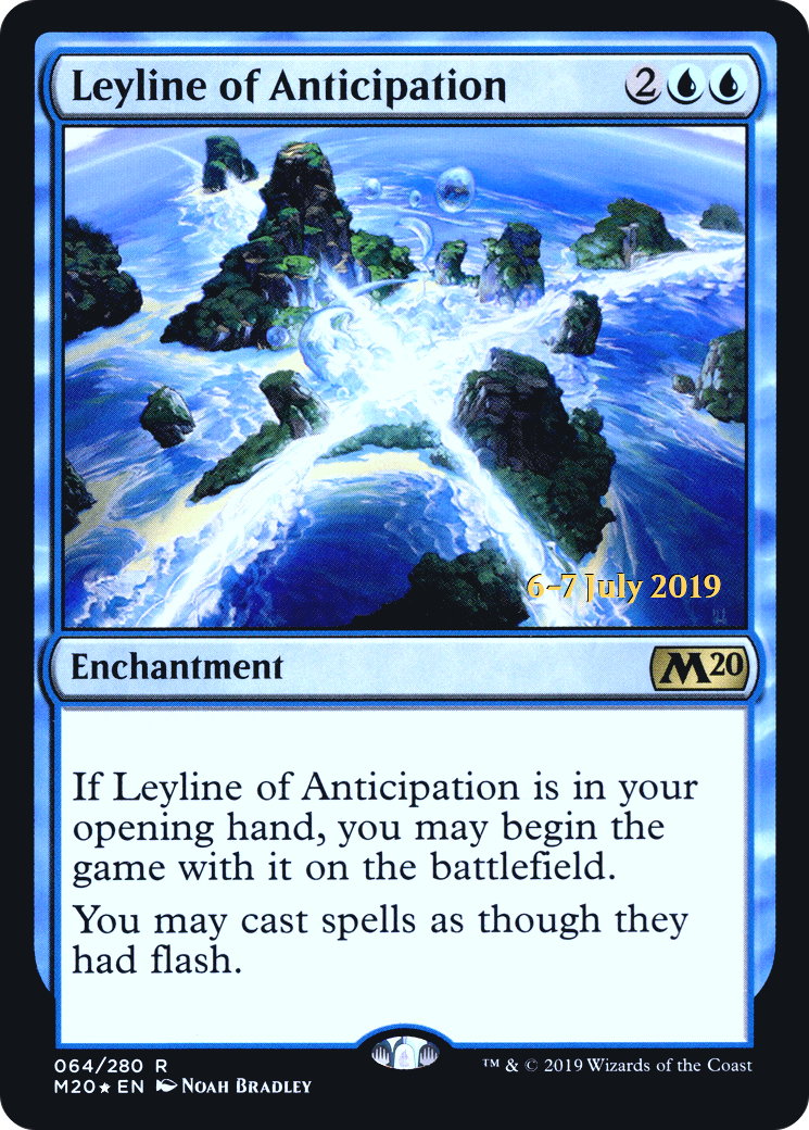 Leyline of Anticipation (PM20-64S) - Core Set 2020 Promos Foil