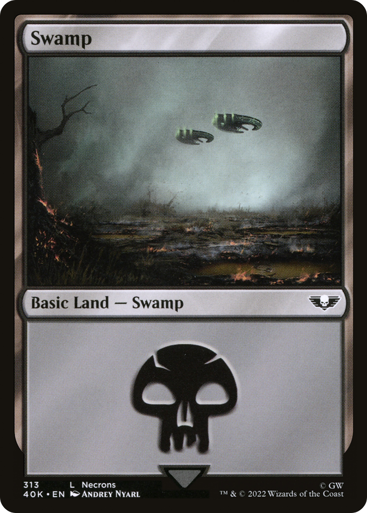 Swamp (40K-313) - Warhammer 40,000 Commander