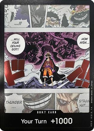 DON!! Card (DP05-001) (Luffy vs Kaido Manga) (Double Pack Set Vol. 2) - Awakening of the New Era Foil