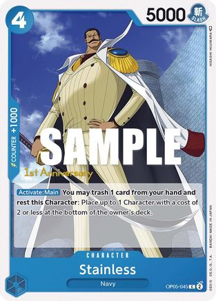 (OP05-045) Stainless - Awakening of the New Era: 1st Anniversary Tournament Cards Normal