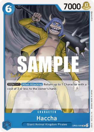 (OP05-049) Haccha - Awakening of the New Era: 1st Anniversary Tournament Cards Normal