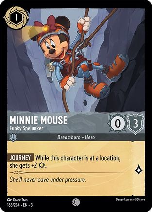 (183/204)  Minnie Mouse - Funky Spelunker - Into the Inklands  Normal