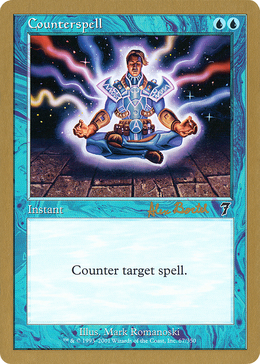 Counterspell (WC01-AB67) - World Championship Decks 2001