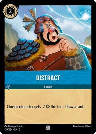 (159/204)  Distract - Into the Inklands  Cold Foil