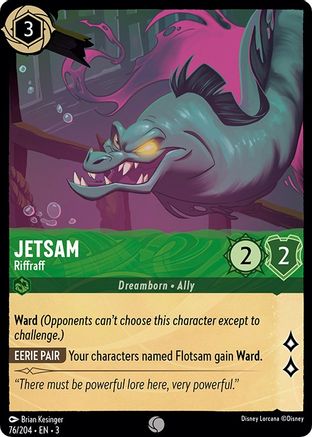 (076/204)  Jetsam - Riffraff - Into the Inklands  Cold Foil
