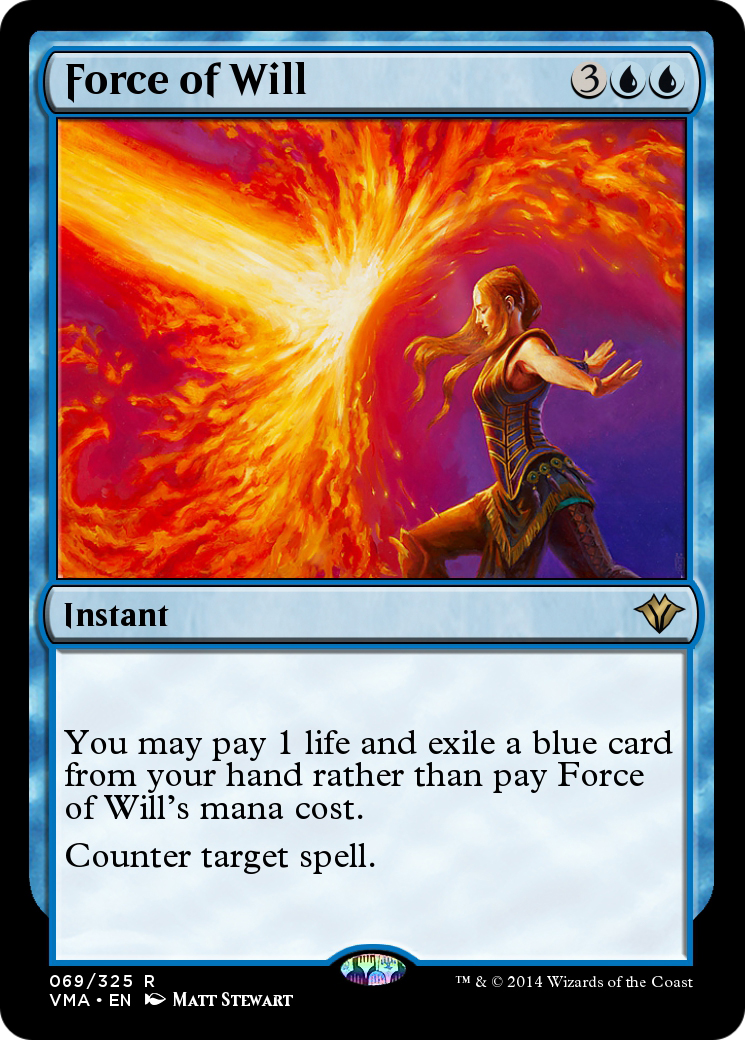 Force of Will (VMA-069) - Vintage Masters