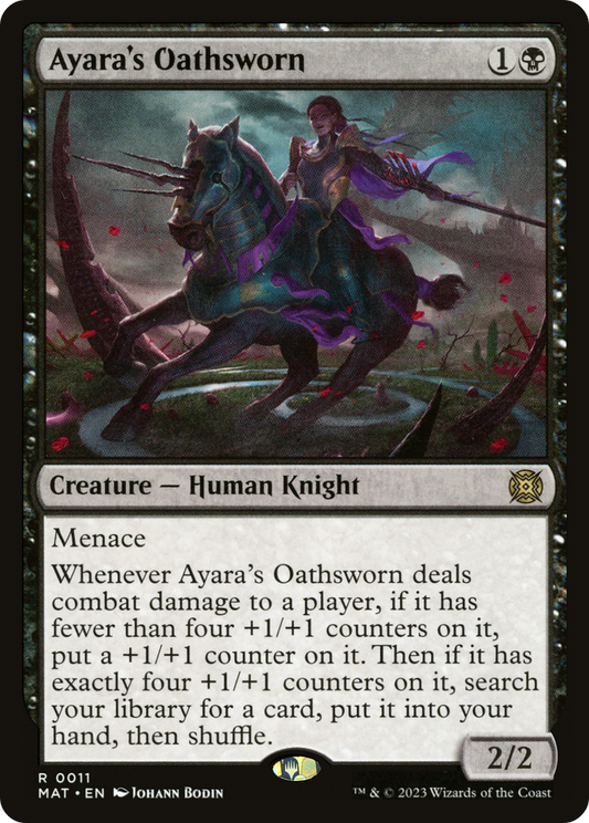 Ayara's Oathsworn (MAT-011) - March of the Machine: The Aftermath Foil