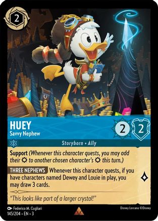 Huey - Savvy Nephew (145/204) - Into the Inklands