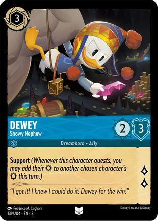(139/204)  Dewey - Showy Nephew - Into the Inklands  Normal