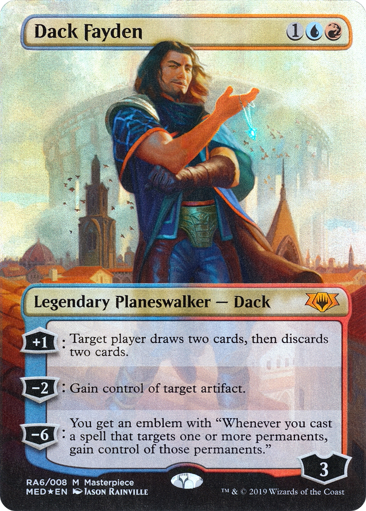 Dack Fayden (MED-RA6) - Mythic Edition (Borderless) Foil