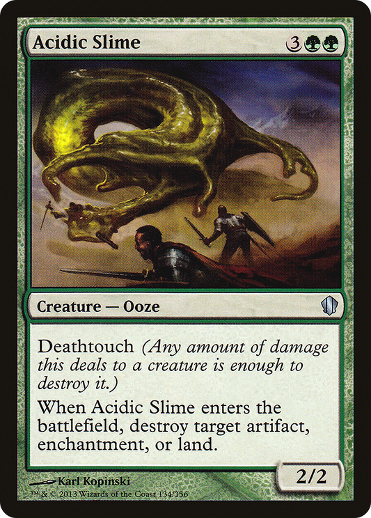 Acidic Slime (C13-134) - Commander 2013