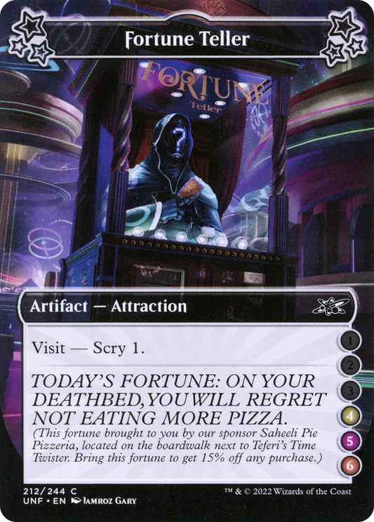 Fortune Teller (UNF-212F) - Unfinity Foil