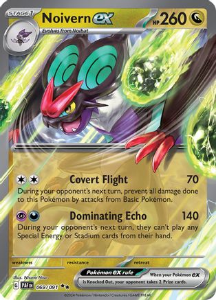 Noivern ex (69/091) - SV Paldean Fates Holofoil - Double Rare