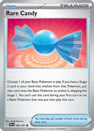 Rare Candy (89/091) - SV Paldean Fates  - Common