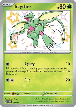 Scyther 95 - SV Paldean Fates Holofoil