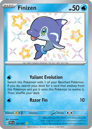 Finizen 123 - SV Paldean Fates Holofoil