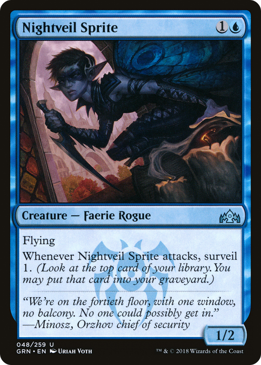 Nightveil Sprite (GRN-048) - Guilds of Ravnica