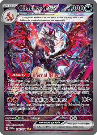 Charizard ex 234 - SV Paldean Fates Holofoil