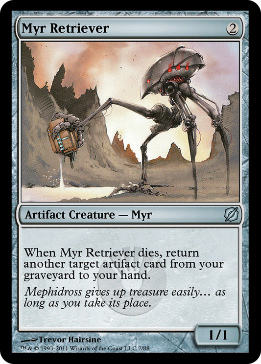 Myr Retriever (TD2-007) - Duel Decks: Mirrodin Pure vs. New Phyrexia