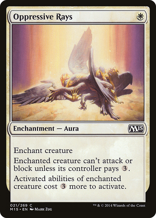 Oppressive Rays (M15-021) - Magic 2015