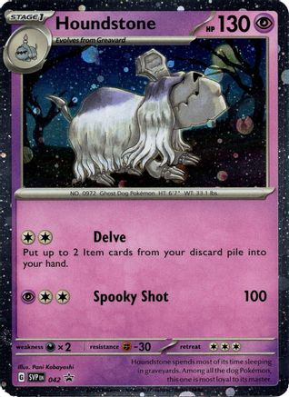 Houndstone 042 - Blister Exclusives Holofoil - Promo