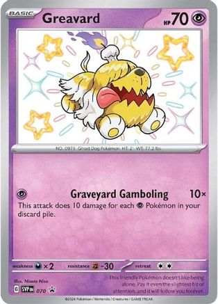 Greavard (70) - SV Scarlet & Violet Promo Cards Holofoil - Promo