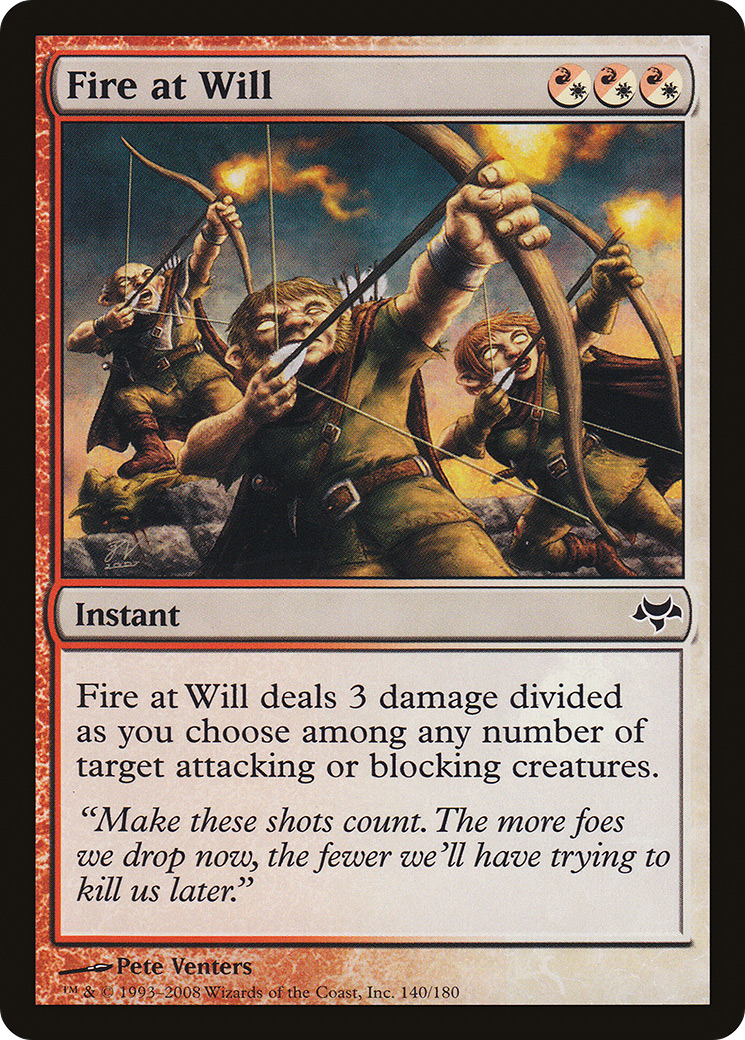 Fire at Will (EVE-140) - Eventide Foil