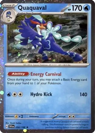 Quaquaval 054/198 - Miscellaneous Cards & Products Holofoil - Promo