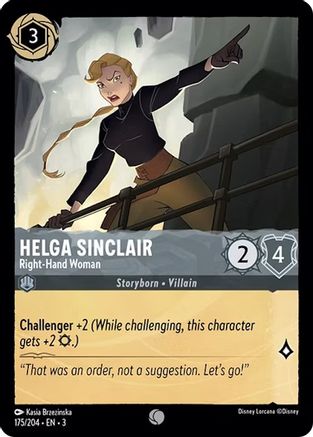 (175/204)  Helga Sinclair - Right-Hand Woman - Into the Inklands  Normal