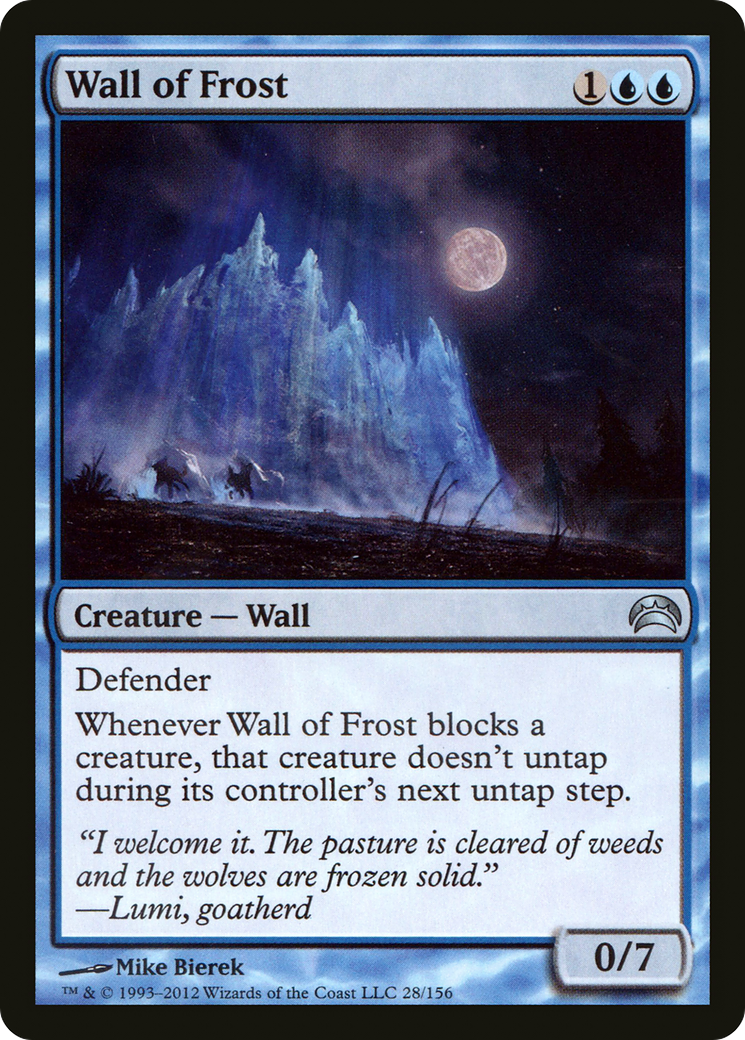 Wall of Frost (PC2-028) - Planechase 2012