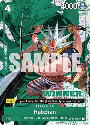 (OP03-033) Hatchan (Winner Pack Vol. 6) - One Piece Promotion Cards Foil
