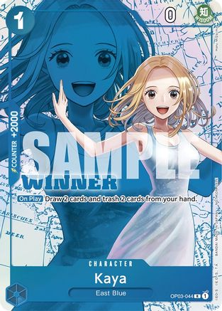 (OP03-044) Kaya (Winner Pack Vol. 6) - One Piece Promotion Cards Foil