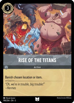 (198/204)  Rise of the Titans - Into the Inklands  Cold Foil