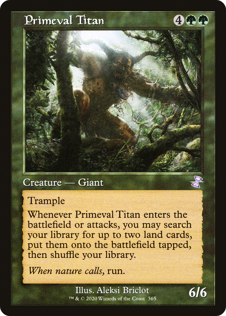 Primeval Titan (TSR-365) - Time Spiral Remastered