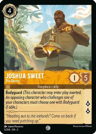 Joshua Sweet - The Doctor (5/204) - Into the Inklands Cold Foil