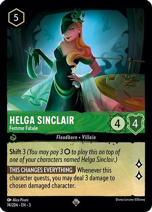 (074/204)  Helga Sinclair - Femme Fatale - Into the Inklands  Normal