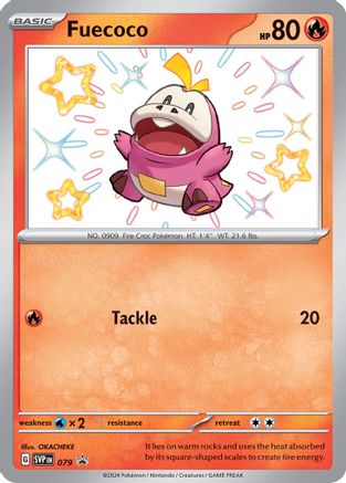 Fuecoco (79) - SV Scarlet & Violet Promo Cards Holofoil - Promo