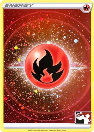 Fire Energy (Prize Pack Series 3) (Cosmos Holo) - Prize Pack Series Cards Holofoil