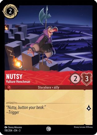 (118/204)  Nutsy - Vulture Henchman - Into the Inklands  Normal