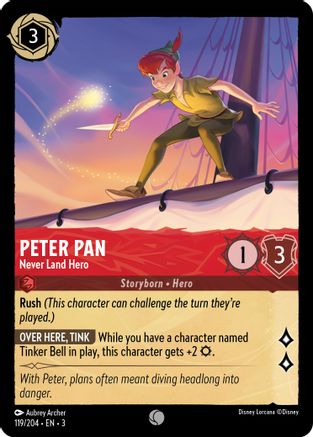 (119/204)  Peter Pan - Never Land Hero - Into the Inklands  Normal
