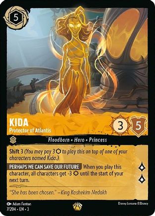 Kida - Protector of Atlantis (7/204) - Into the Inklands