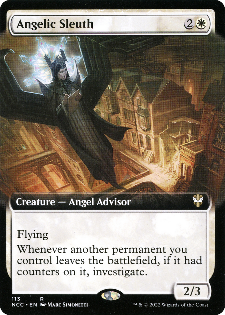 Angelic Sleuth (NCC-113) - New Capenna Commander: (Extended Art)