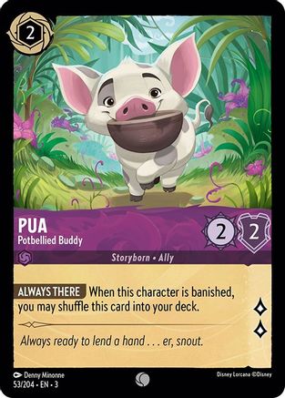 (053/204)  Pua - Potbellied Buddy - Into the Inklands  Normal
