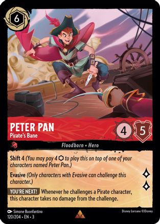 (120/204)  Peter Pan - Pirate's Bane - Into the Inklands  Normal